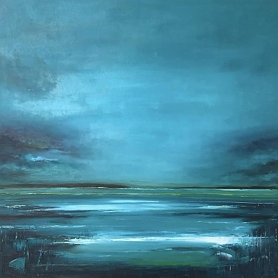 Tihany-vitorlások 90x90cm