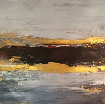 Zala folyóparton 90x90cm